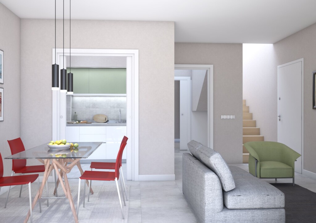 Cucina ENGELN 24 Trilocale su due piani